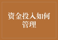 资金投入精细化管理：构建企业稳健发展的基石