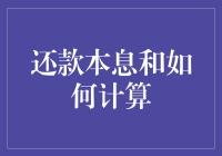 从债务小王子到还债大师：揭秘还款本息计算的艺术