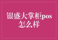 银盛大掌柜POS系统：助力零售业数字化转型