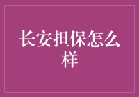 长安担保：为您的财富保驾护航的企业