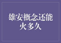 雄安新区概念还能否持续火热：推动区域发展与经济平衡