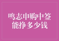 鸣志申购中签，是钞票来还是噩梦的开始？