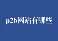 P2B网站：连接企业与资金桥梁的基石